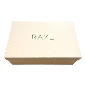 Raye Empty Shoe Box With Tissue Paper, Dust Bag & Card 12”x7.75”x4” GIft Set